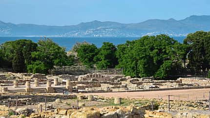 Aquarius Ruinen, Antik, Hafen