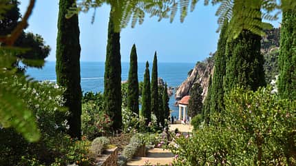 Solmar Ausblick, Meer, Tempel