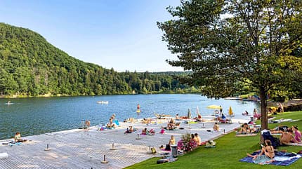 Wasser, Schwimmen See Steg, Wasser, Schwimmen