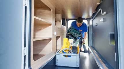 Garage, Dethleffs, Wohnmobil