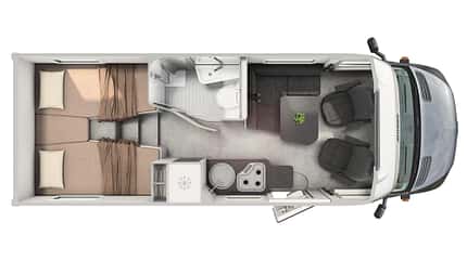 Wohnmobil Grundriss, Wohnmobil