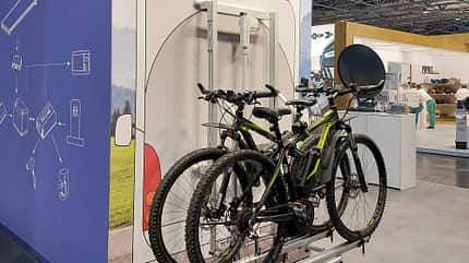 tecklif 2, Fahrradträger, Camping