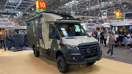 Frontansicht 2, Campervan, Offroad