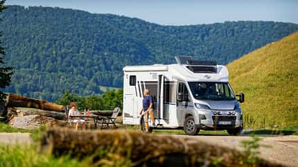 Wohnmobil Camping, Wohnmobil