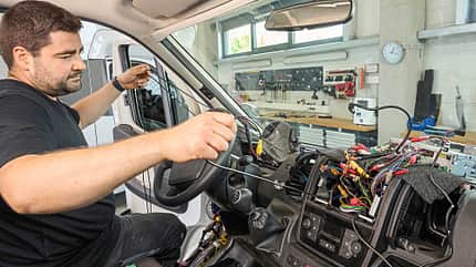 Rückfahrkamera, Wechsel, Kabel, Cockpit