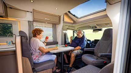 Wohnmobil, Camping Sitzgruppe, Wohnmobil, Camping