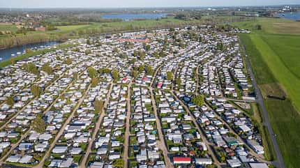 Grav Peninsula, the largest campsite in Germany