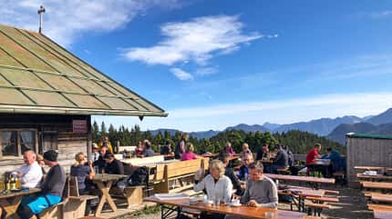 Bayern, Alpen, Camping, Bierbänke Bayern, Alpen, Camping, Bierbänke