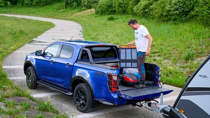 Zugwagen, Isuzu D-Max, Ladefläche