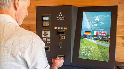 Check-in, Automat, Kassenautomat
