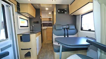 Giottiline Innen, Wohnmobil, Camping