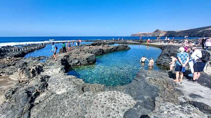 Kanarische Inseln, Reise, Lavagestein, Schwimmbecken, Piscinas naturales