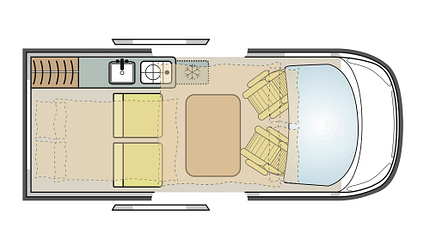 Vergleichstest, Westfalia Club Joker Urban,Grundriss f_Westfalias-CapLand_vs_Club-Joker-Urban_Grundriss