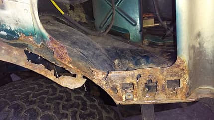 Rost groß, VW T4, Youngtimer, Restauration, Camping