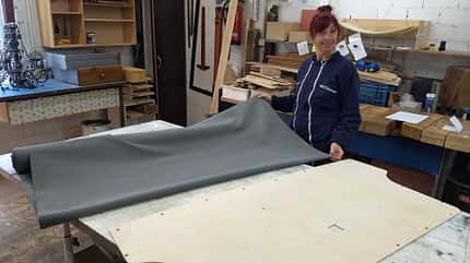 Stoff, VW T4, Youngtimer, Restauration, Camping