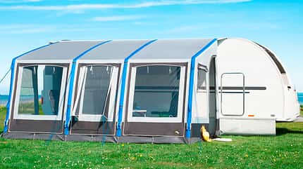 DWT Space Air HQ 375 M Vorzelt Wohnwagen Luftgestänge DWT Space Air HQ 375 M Vorzelt Wohnwagen Luftgestänge