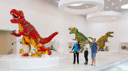 Dinosaurier, Lego, Dänemark, Camping, Urlaub, Reise