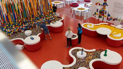 Lego Wasserfall, Dänemark, Camping, Urlaub, Reise