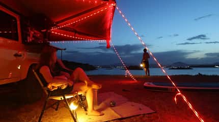 Sunnyside Leuchttau Afteglow, Zeltleine, LED, leuchtend Markise, Campervan, Wohmmobil, Campingbus Sunnyside Leuchttau Afteglow, Zeltleine, LED, leuchtend Markise, Campervan, Wohmmobil, Campingbus