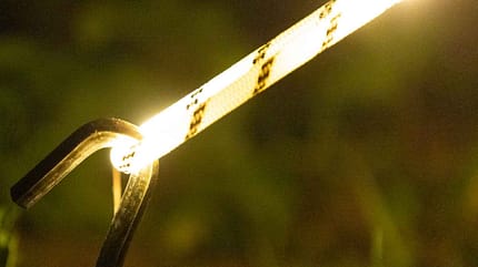 Sunnyside Leuchttau hellweiß, Camping, Markise, Vorzelt, Zeltleine Sunnyside Leuchttau hellweiß, Camping, Markise, Vorzelt, Zeltleine