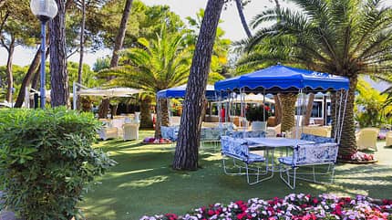 Campingplatz, Camping Village Pino Mare, Gastgarten