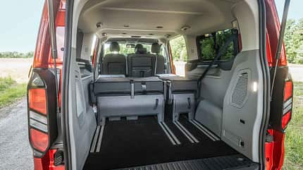 Zugwagen, Ford Tourneo Custom, Kofferraum