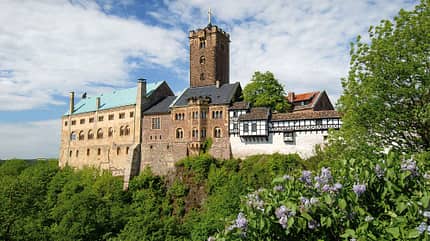 stellplatz-tipp, thüringer becken Wartburg