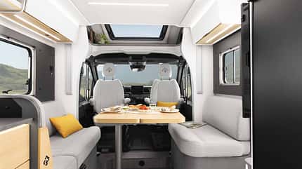 Teilintegreirt, Ahorn Camp T640, Innenaufnahme