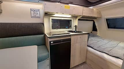 Küche, Gateway CS, Easy Caravanning, Wohnwagen, Caravan, Camping