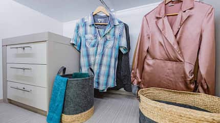 Hemden, Schubladen, Kleiderschrank