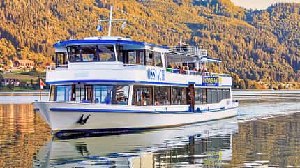 Camping Mentl, Stellplatz, Landskron, Ossiacher See, Schiffe