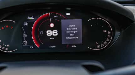 Tacho rot, Fiat Ducato, ACC, Update, Tempomat, Camping