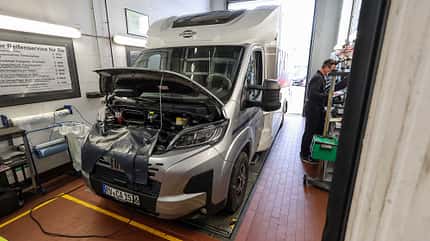 Werkstatt, Fiat Ducato, ACC, Update, Tempomat, Camping