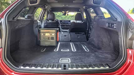 Kofferraum, BMW 330i, Camping, Wohnwagen, Caravan