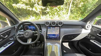 Cockpit, Mercedes Benz GLC 300, Camping, Wohnwagen, Caravan