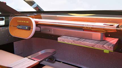 Fiat, Dolce Camper, Konzept, Cockpit