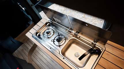 Campingbus, Renault Master, BS Camperwerk, Herd, Spüle