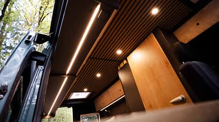 Campingbus, Renault Master, BS Camperwerk, Decke, Verkleidung, Licht
