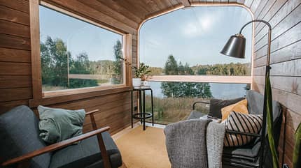 Vagabond Haven Nature Pod, Tiny House, Holz