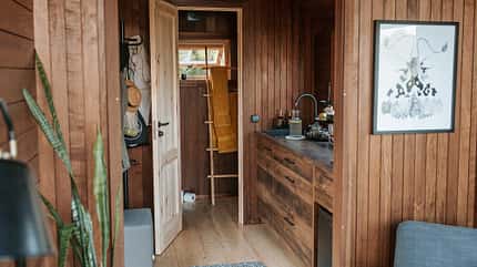Vagabond Haven Nature Pod, Tiny House, Holz