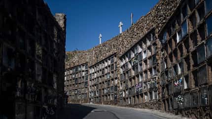Visits To Montjuic Cemetery For All Saints' Day
