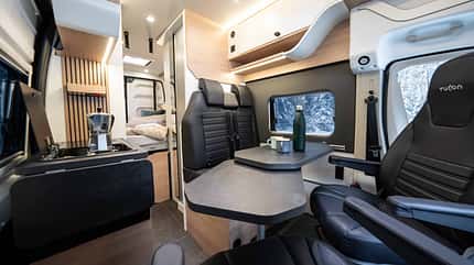 Yucon Fiat, 63 H, Sitzgruppe, Innenraum