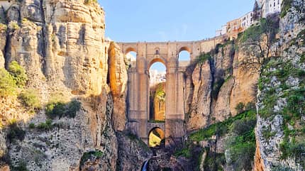 Spanien, Andalusien, Winter, Camping, Urlaub Brücke, Spanien, Andalusien, Winter, Camping, Urlaub