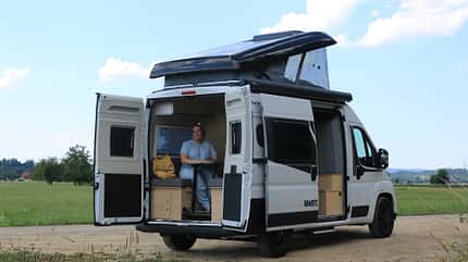 Sunlight Heck, Sunlight Vanlife 540, Wohnmobil, Campingbus, Camping, Urlaub