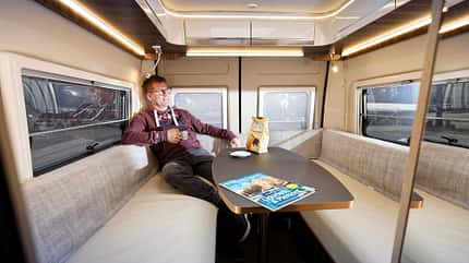 Laika Bänke, Laika Ecovip 645, Wohnmobil, Camping, Urlaub