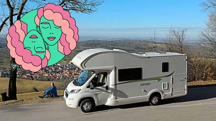 Alkoven, Forster, Familien-Wohnmobil