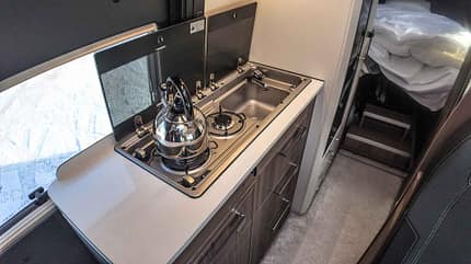 Kabe Abisko Van 690 LB, Mercedes, Küche, Kochfeld