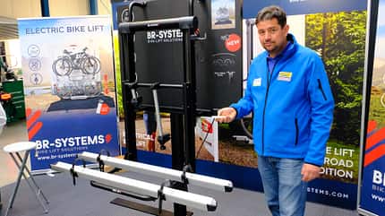 BS Bikelift Off Road Black Edition, Fahrradträger für Wohnmobile BS Bikelift Off Road Black Edition, Fahrradträger für Wohnmobile