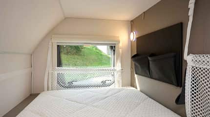 Dethleffs C´GO 495 QSK, Wohnwagen, Caravan, Fenster