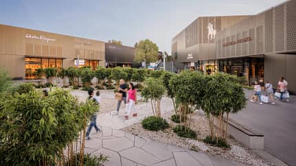 Metzingen Outlet, Camping, Urlaub, Winter, Shopping